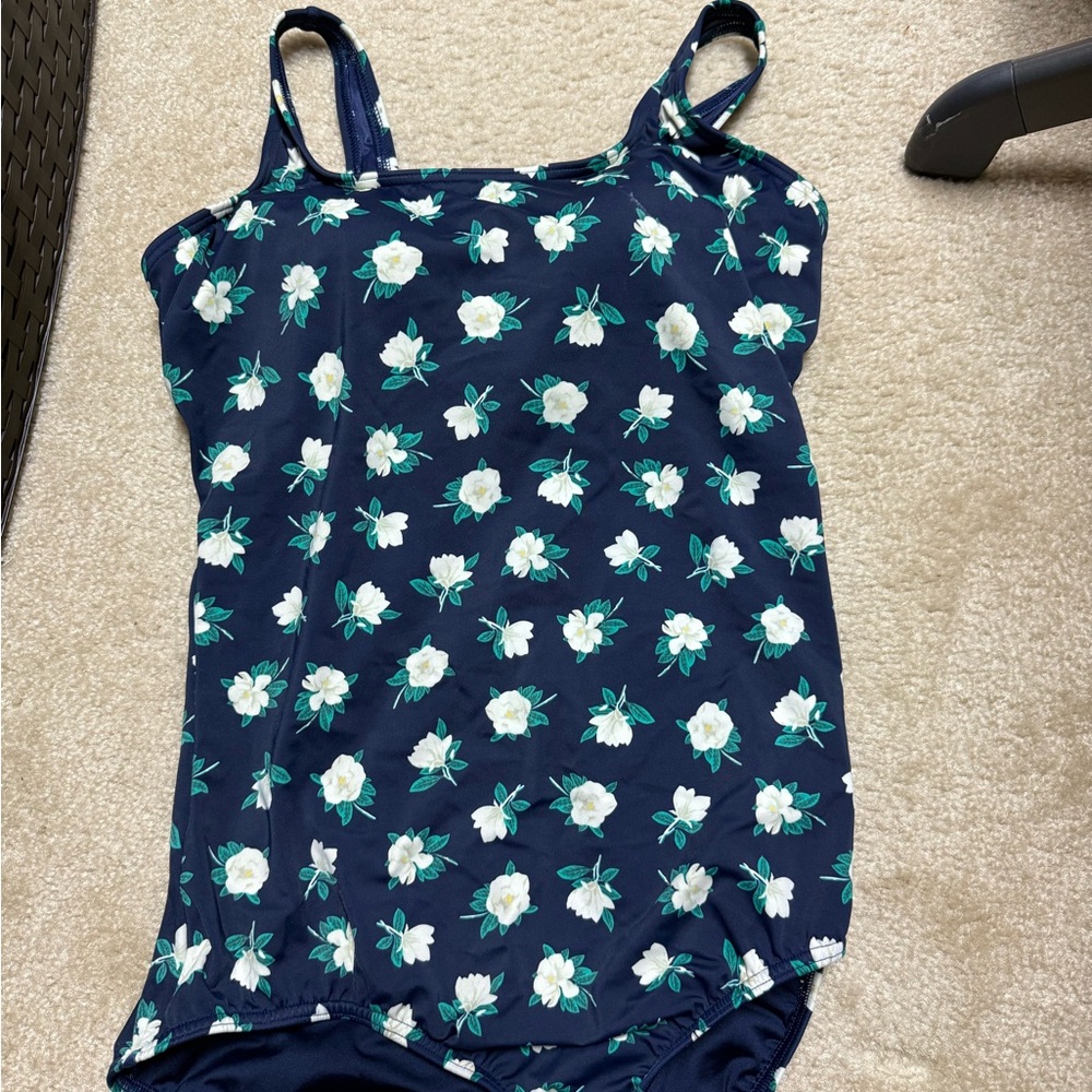 Draper James Navy Blue Swimsuit